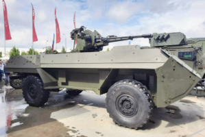 ВС России в апреле испытают доработанный беспилотный броневик «Зубило»