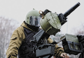 В России разработан боевой модуль с гранатомётом АГС-17 для роботизированных платформ