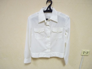 Рубашка верхняя из сорочечной ткани белого цвета для военнослужащих-женщин СА и ВМФ