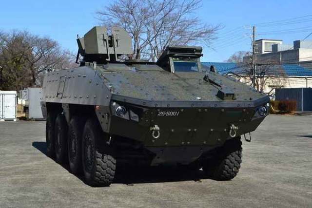 Япония выбрала бронетранспортер Patria AMVXP