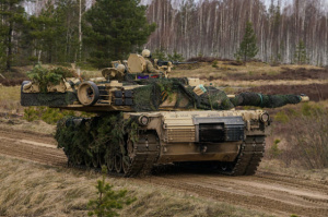 Радиоуправляемую мишень в виде танка М1 Abrams показали в Китае