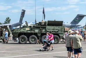 Американская армия модернизировала мобильный миномёт M1251 на шасси БТР Stryker