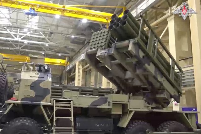 Появилось первое изображение российской РСЗО «Возрождение»