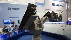  На "Интерполитех-2023" представили установку "Комар 3М47-03Э" для борьбы с катерами-камикадзе