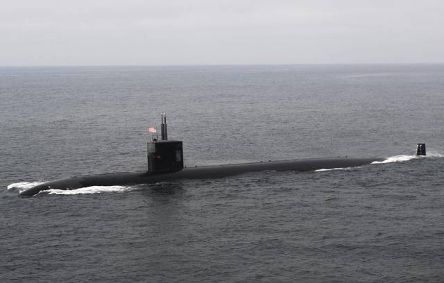 США ввели в боевой состав ВМС новую ударную атомную подлодку